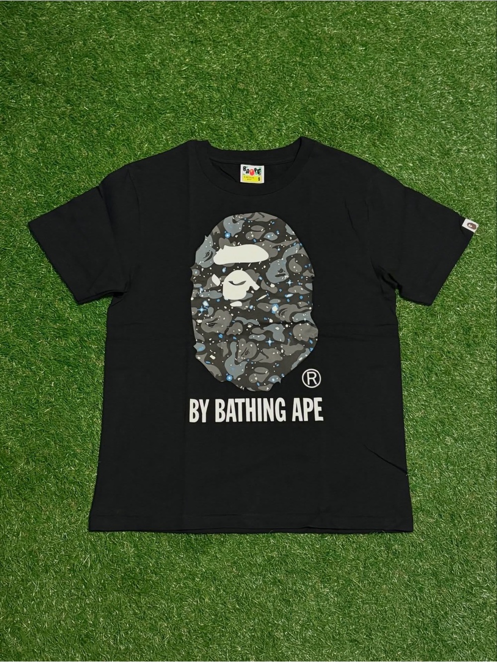 Black Space Camo Bape Tee